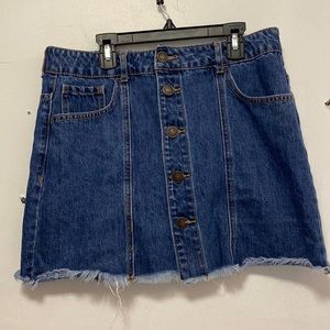 Jean skirt